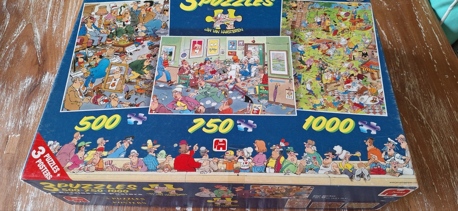 Jan v an haasteren,  1000, 750, 500, Ophalen of Verzenden, 500 t/m 1500 stukjes, Zo goed als nieuw