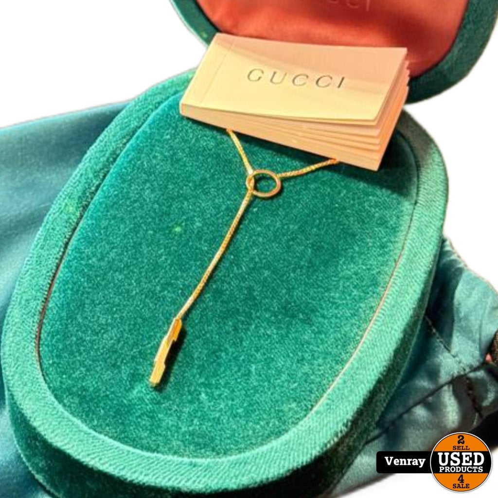 Gucci Link To Love 18k Lariat Halsketting | A-Grade, Gucci, Gebruikt, Support@gucci.com, 30 Avenue Montaigne
75008 Paris