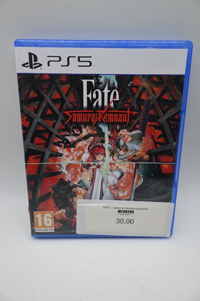 Fate/Samurai Remnant PS5 - Zo goed als nieuw, Koei Tecmo, Info@koeitecmo.co.jp, Yokohama, Japan, 1 speler