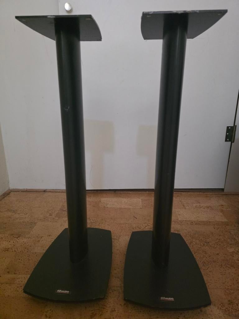 Dynaudio Speaker Stands - Zwart, Gebruikt, Overige typen, Minder dan 60 watt, Ophalen