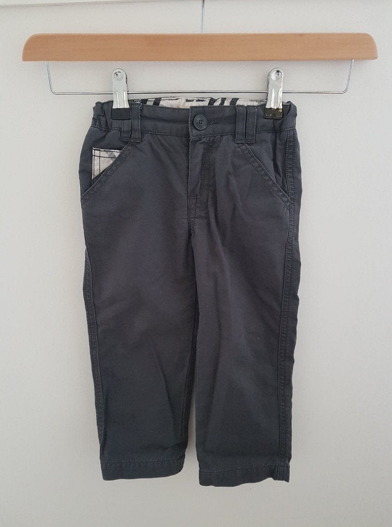 Burberry broek grijs 92, Verzenden, Zo goed als nieuw, Jongen of Meisje, Overige typen