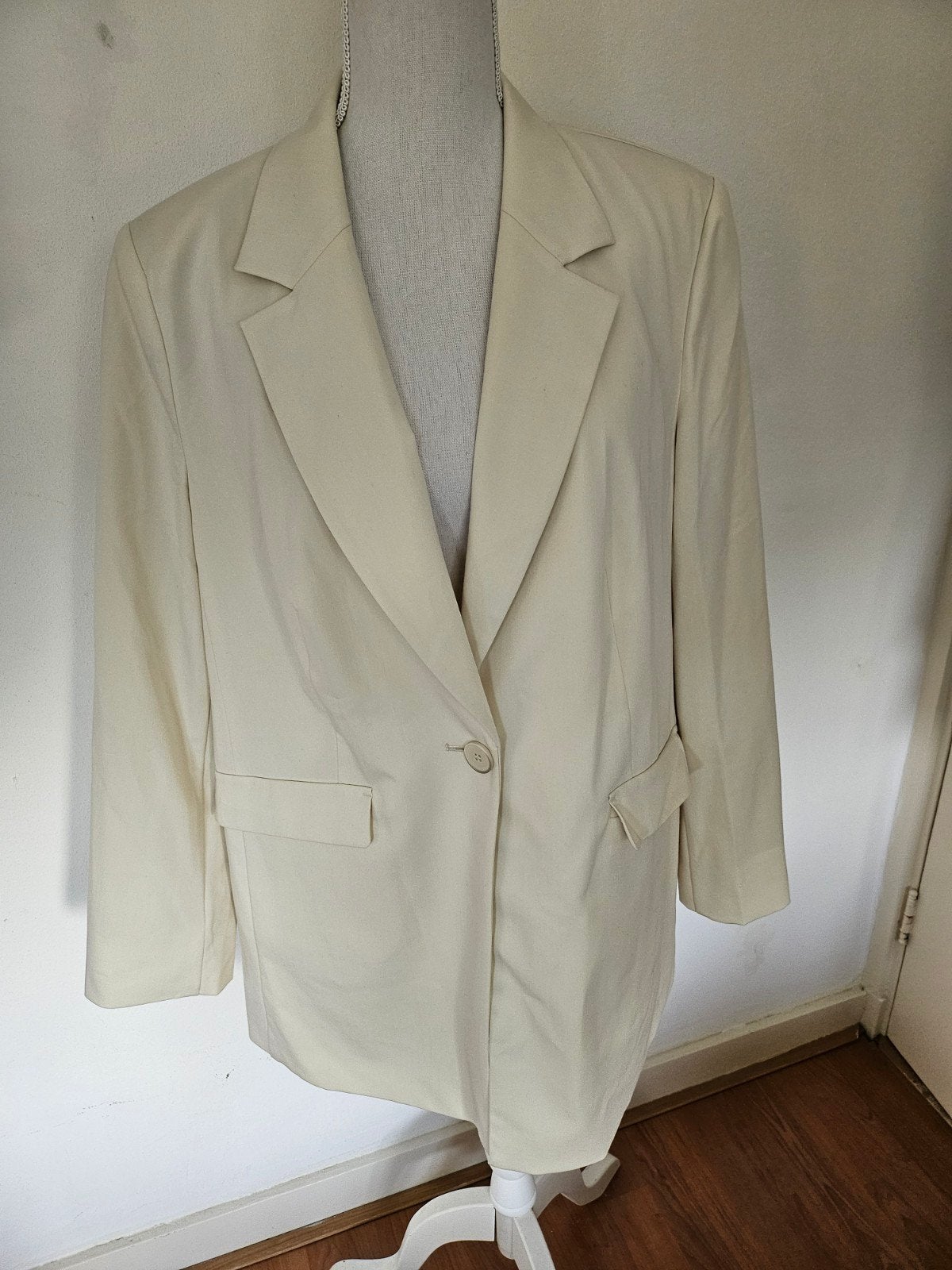 Taifun gevoerde blazer maat 46, Beige, Maat 46/48 (XL) of groter, Ophalen of Verzenden, Zo goed als nieuw