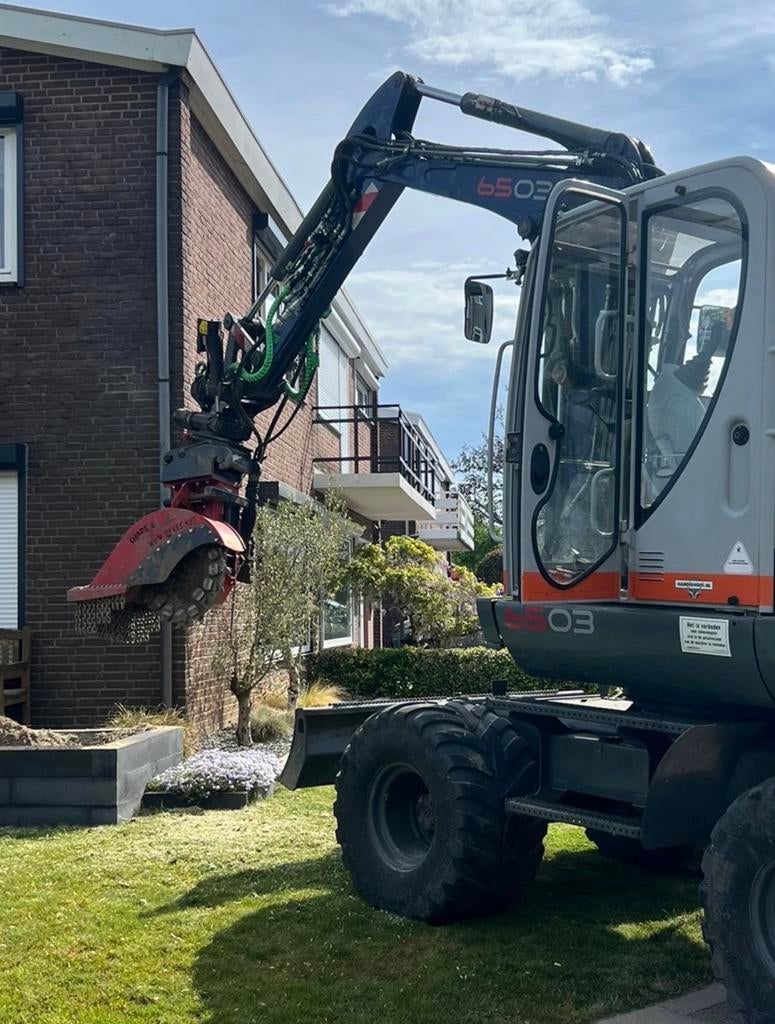 Foto 4 van Boomstronk verwijderen stobbenfrees Limburg