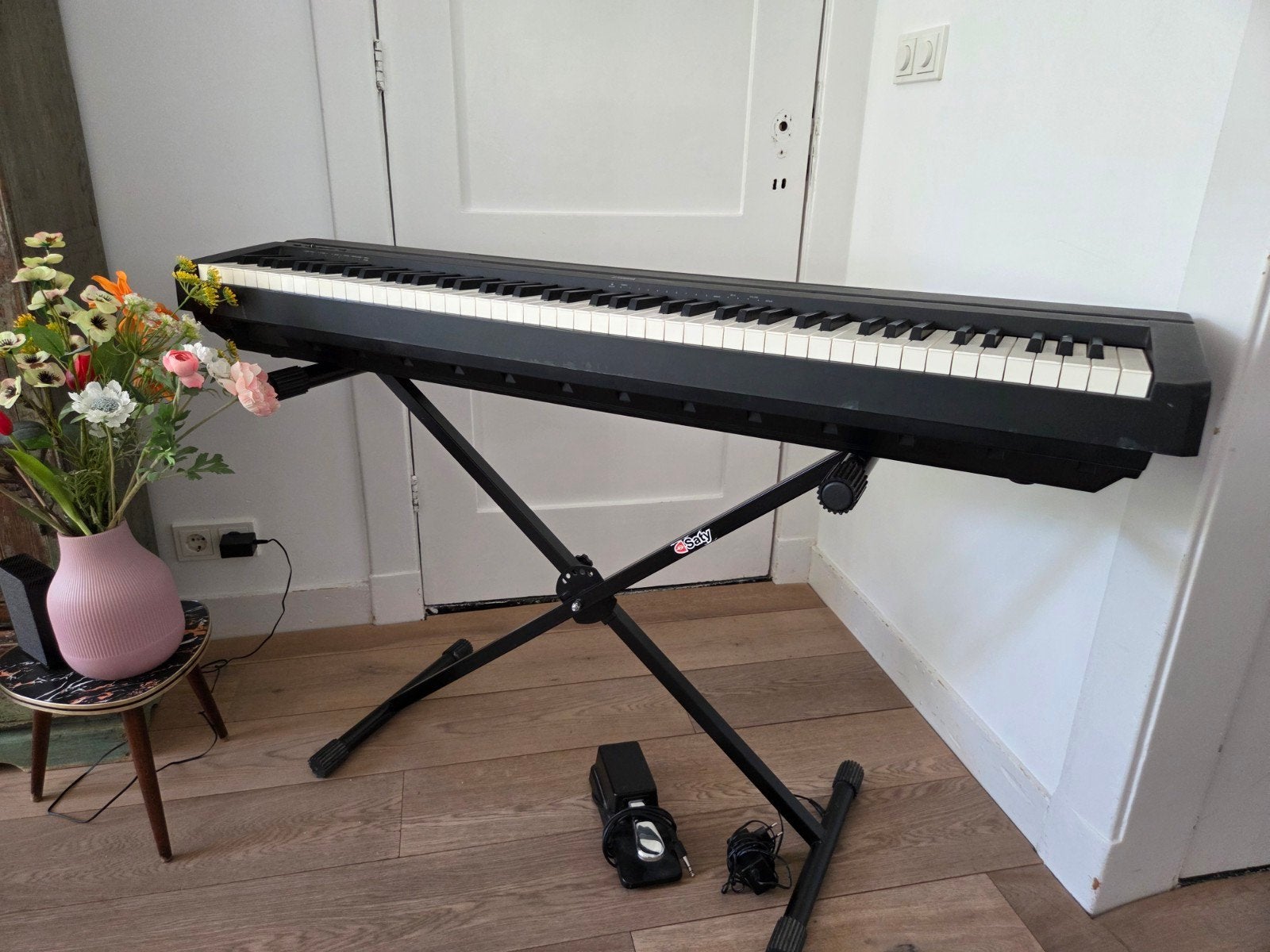 Yamaha P-35 digitale piano, Ophalen, Gebruikt, Zwart, Digitaal