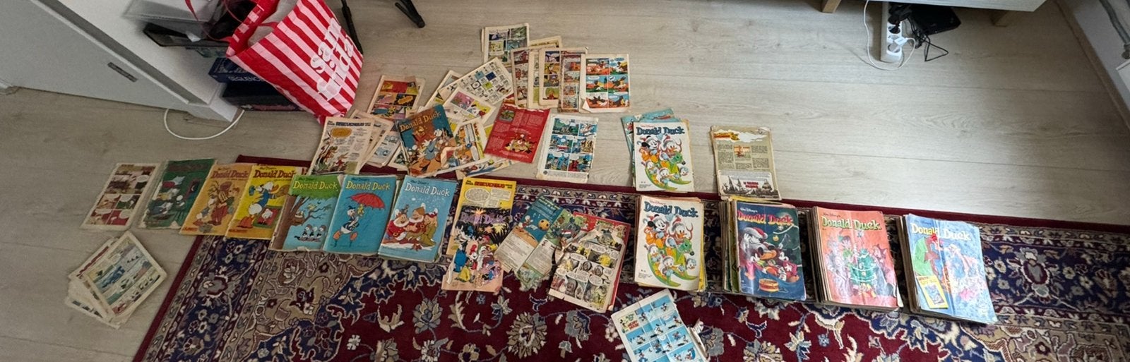 Donald ducks jaartal 1967 tm 1980., Verzamelen, Disney, Ophalen, Gebruikt