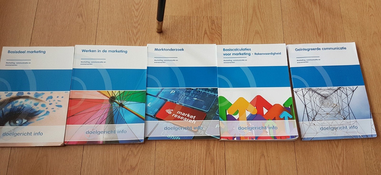 5 studieboeken marketing MBO 4, Ophalen of Verzenden, Gelezen, Economie en Marketing