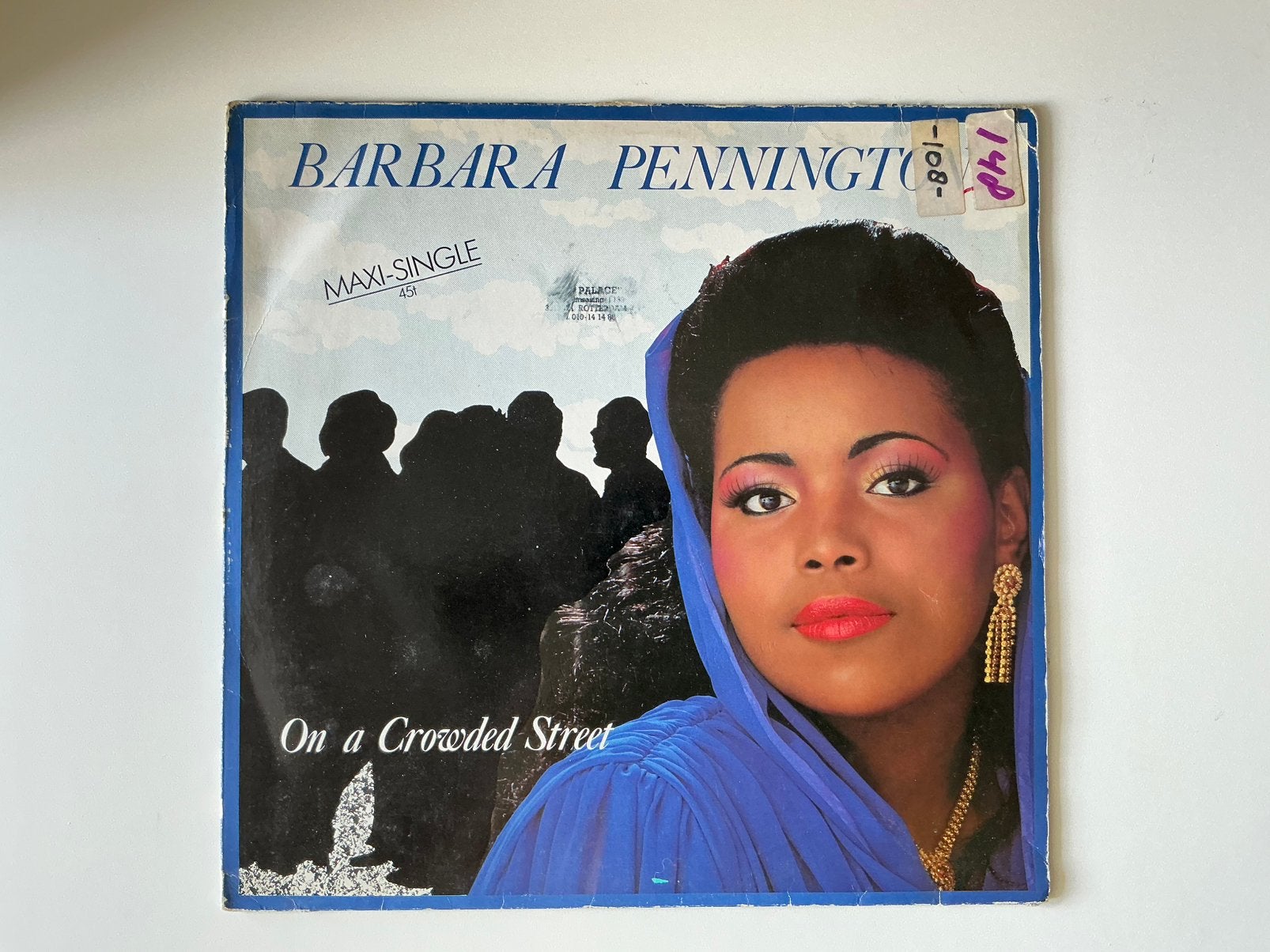 Barbara Pennington – On A Crowded Street 12” disco, Gebruikt, Disco, 12 inch, Overige typen