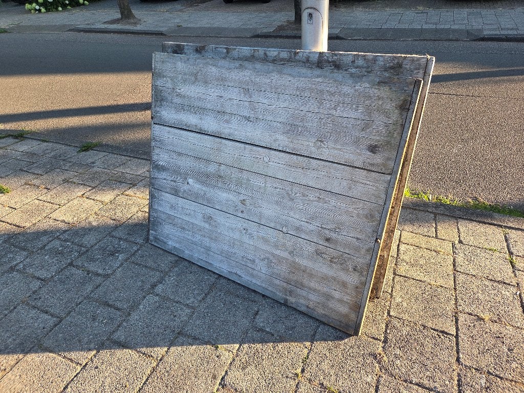 Steenschotten, Ophalen, Gebruikt, Hout