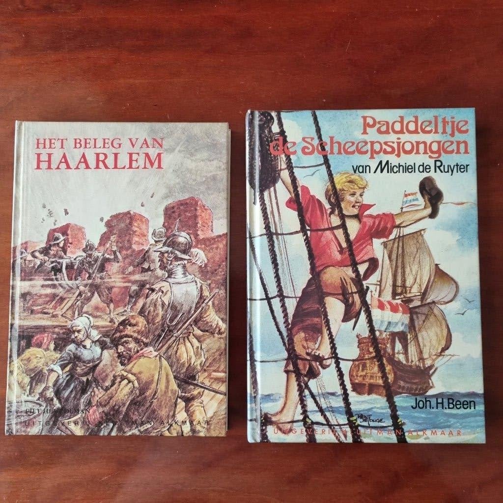 Paddeltje de Scheepsjongen en het beleg van Haarlem, Ophalen of Verzenden, Zo goed als nieuw, Fictie, Joh. H. Been