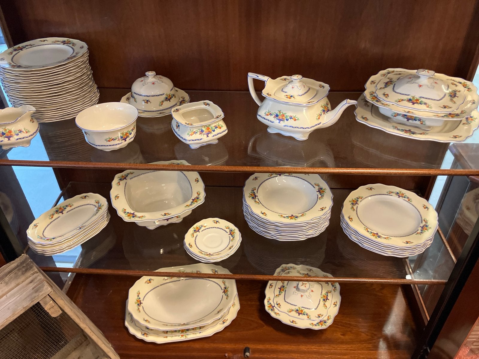 Vintage Myott Staffordshire servies - 50+ delig, Ophalen of Verzenden