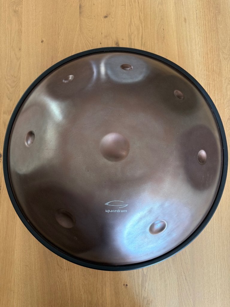 !NIEUWSTAAT! Spacedrum handpan C-Deep Sky 432hz + tas, Ophalen, Zo goed als nieuw, Melodische percussie