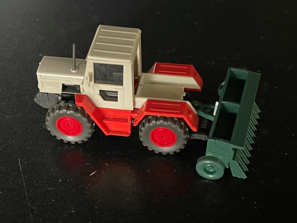 Agri-0594: MB Trac uitbreiding set, Hobby en Vrije tijd, Modelauto's | 1:87, Nieuw, Hijskraan, Tractor of Landbouw, Wiking, Ophalen of Verzenden