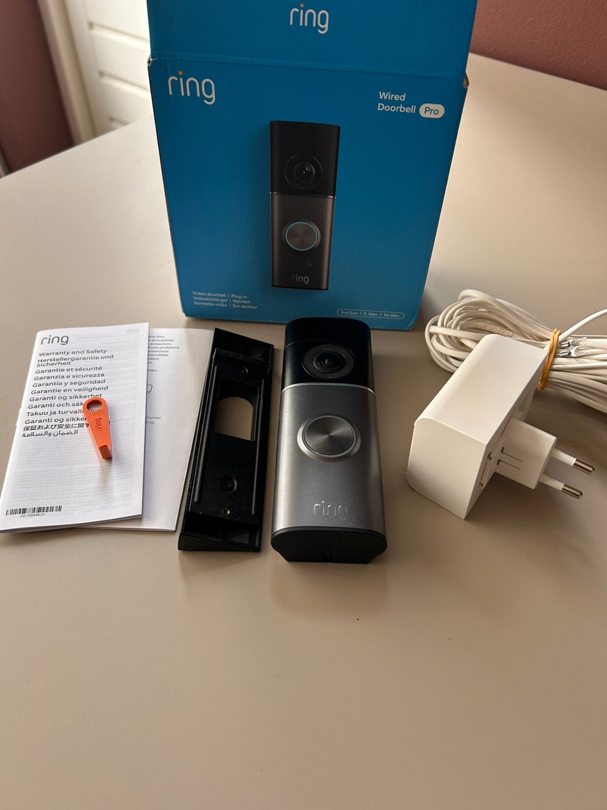 Ring Wired Doorbell Pro (Video Deurbel Pro 2 / 3e gen), Ophalen of Verzenden, Zo goed als nieuw