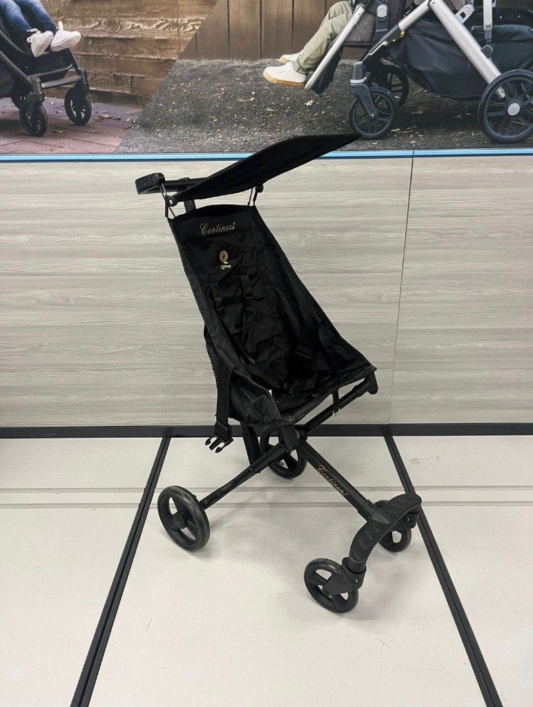 QPlay Luxe Buggy XL - Zwart, Ophalen of Verzenden, Zo goed als nieuw