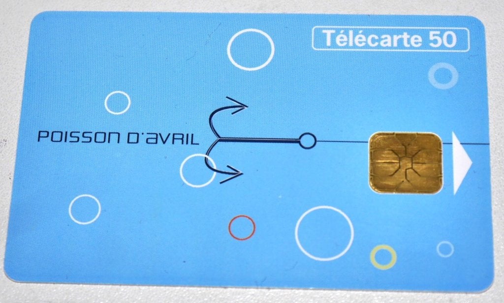 Franse Télécarte 50 - Poisson d'avril (1999), Verzamelen, Ophalen of Verzenden, Buitenland