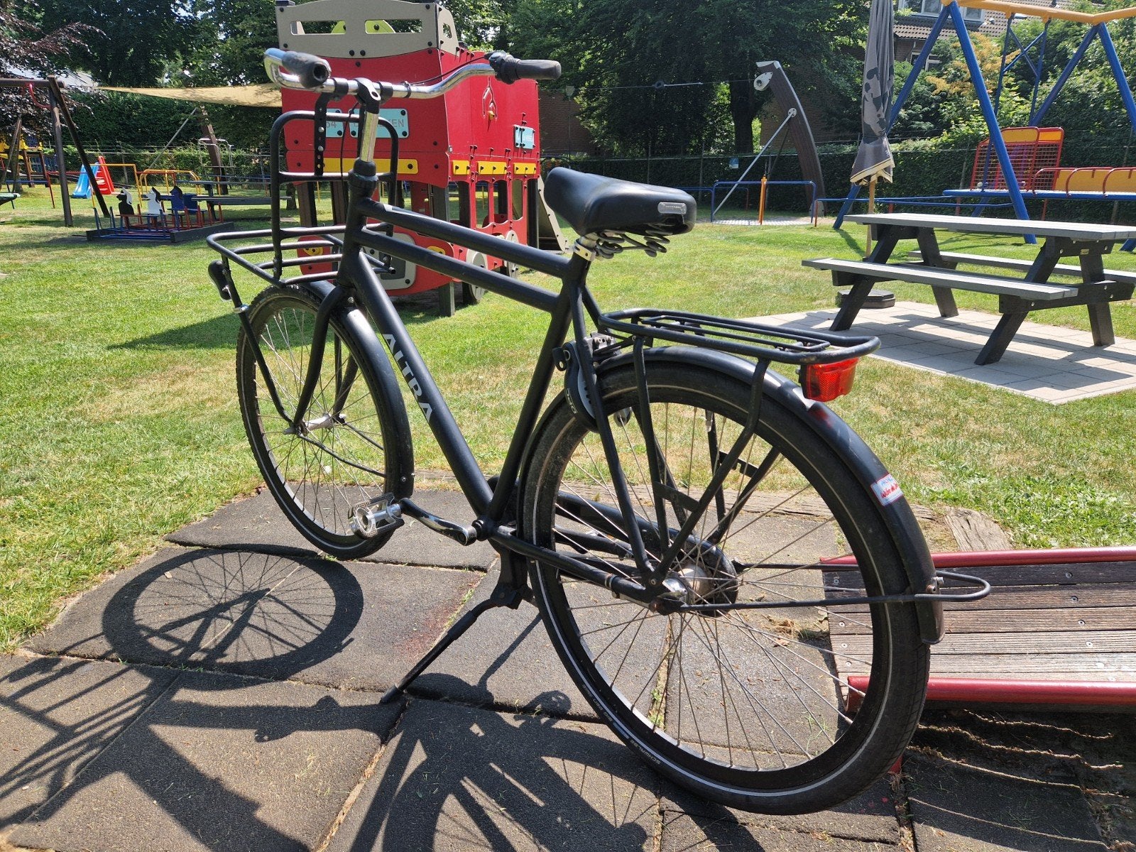 Altra herenfiets 62 cm, 3 versnellingen, compleet, Gebruikt, Versnellingen, 56 cm of meer, Ophalen