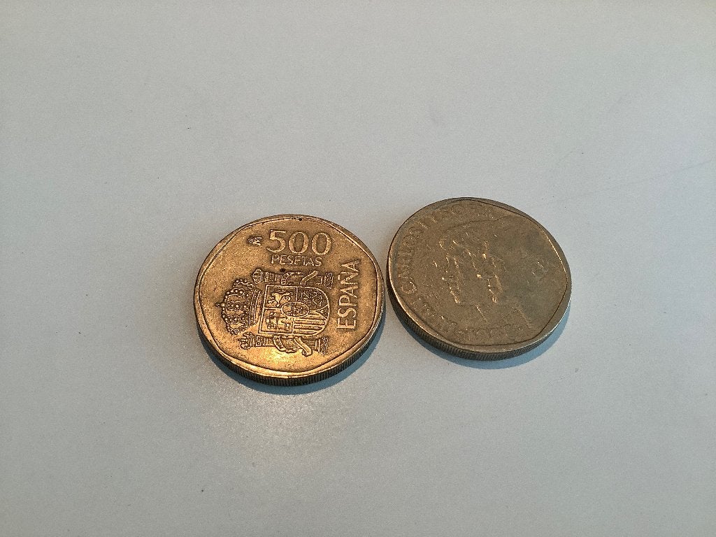 Spaanse 500 pesetas, Ophalen of Verzenden, Overige landen, Losse munt