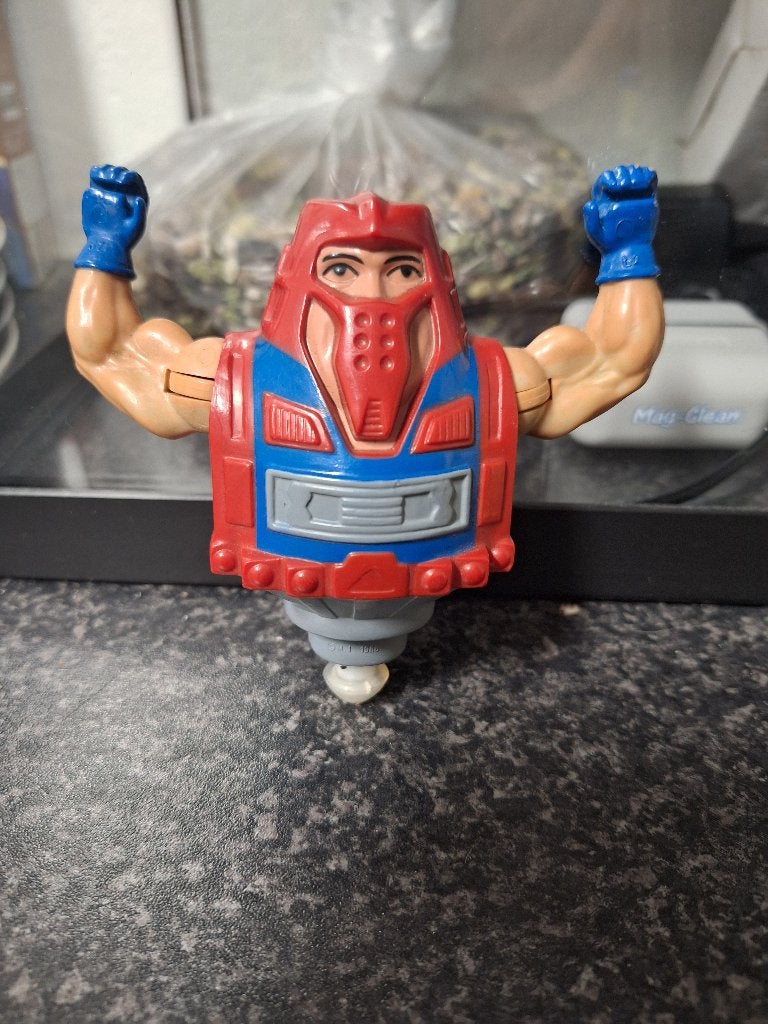 Vintage Mattel Masters of Universe He-Man Heman Rotar 1986, Ophalen of Verzenden, Gebruikt