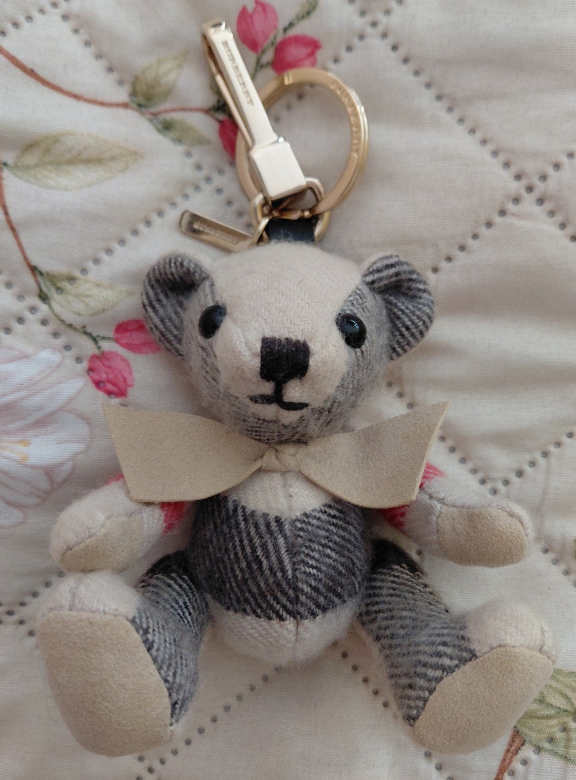 Burberry Thomas Bear Keychain kasjmier, Verzamelen, Ophalen of Verzenden, Zo goed als nieuw
