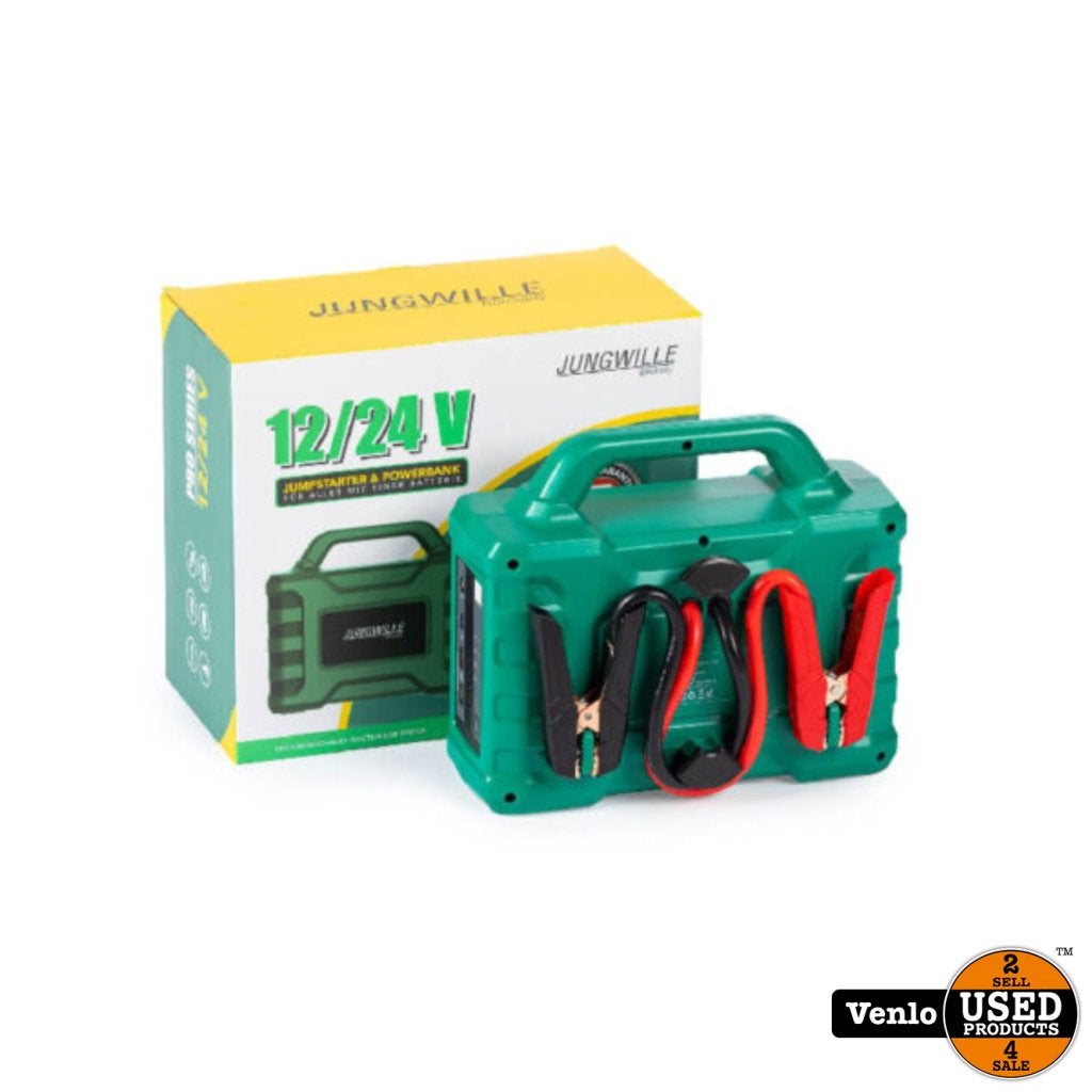 Jungwille JW392B 72800 mAh PowerBooster en Starthulp | Nieuw, Flex Ltd., Gebruikt, https://flex.com/contact-us, Nobelstraat 10, 5807 GA Oostrum LB, Limburg, Nederland