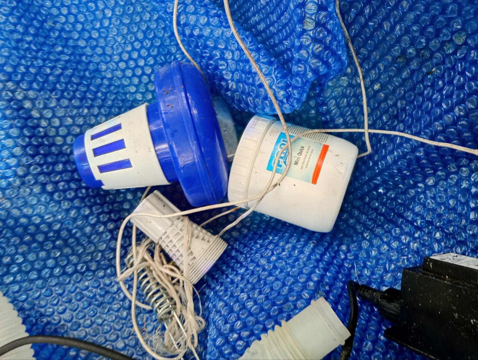 Zwembad accessoires: filter chloordrijver en cloortabletten, Ophalen, Gebruikt, Overige typen