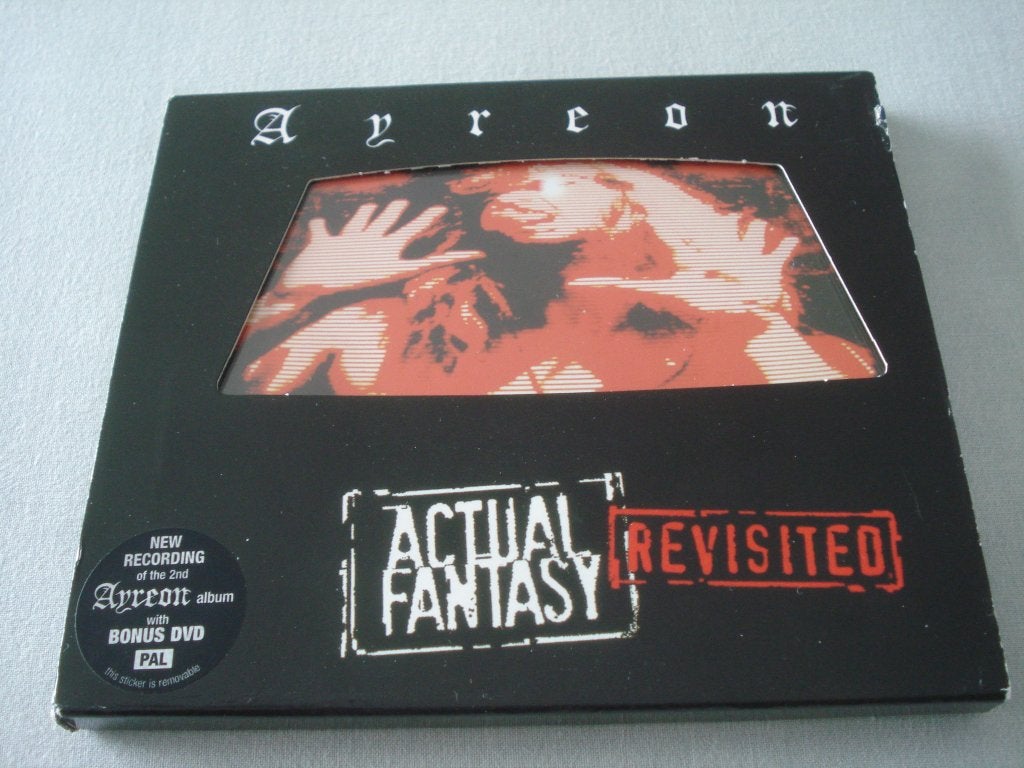 AYREON - ACTUAL FANTASY REVISITED prog /sympho rock CD+DVD, Progressive Rock, Ophalen of Verzenden, Album, Zo goed als nieuw