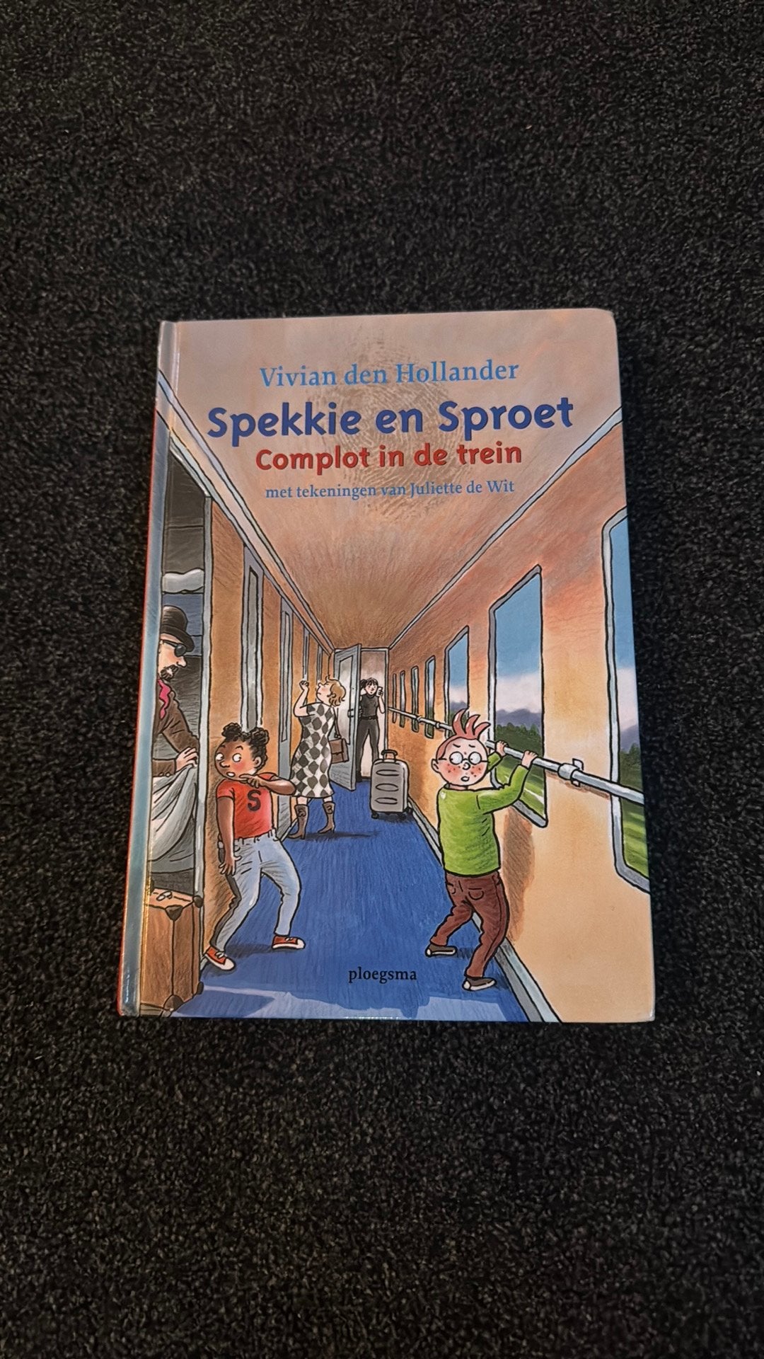 Vivian den Hollander - Complot in de trein, Ophalen, Fictie algemeen, Vivian den Hollander, Zo goed als nieuw
