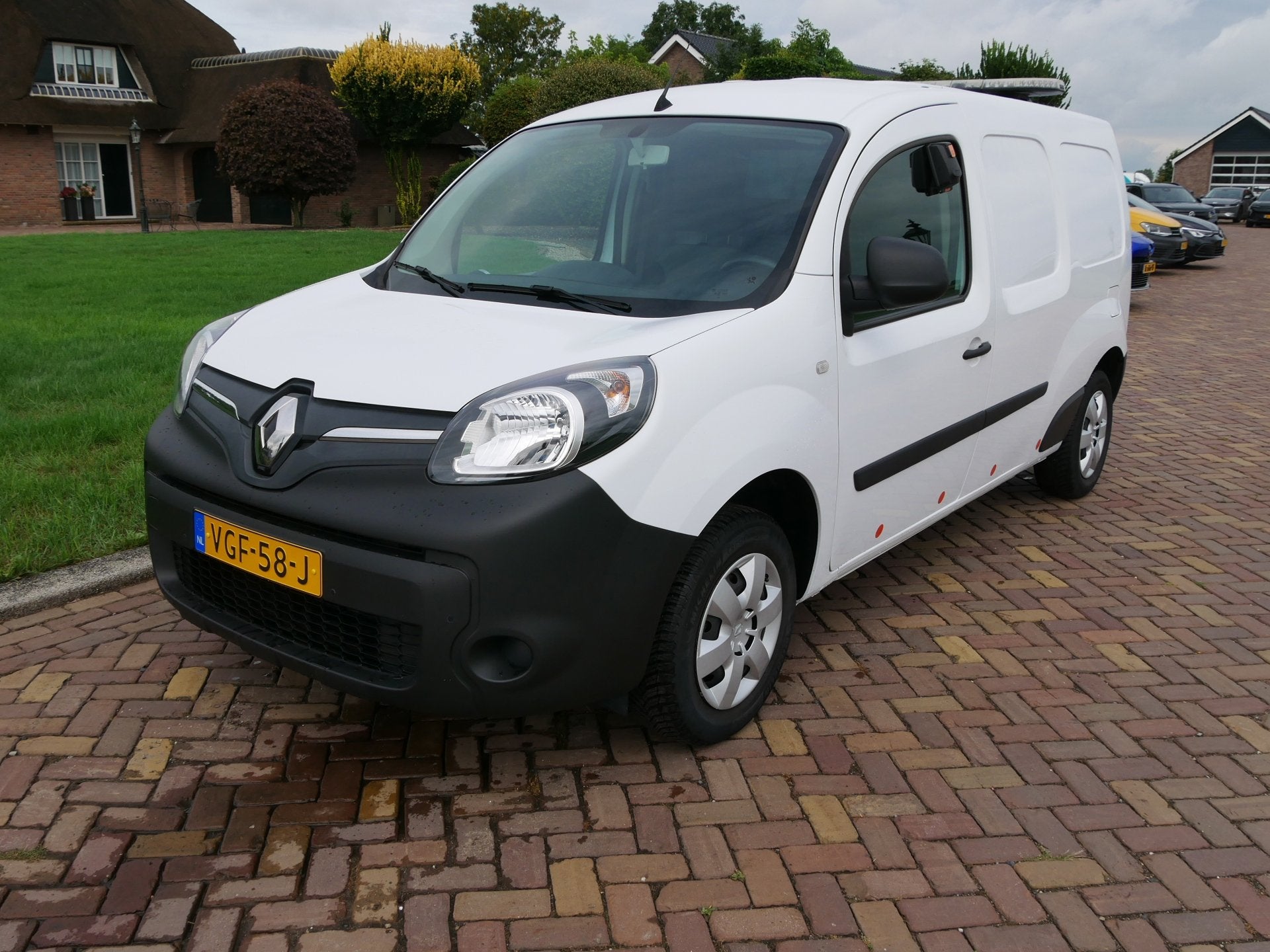 Renault Kangoo Z.E. Maxi | AC | NAVI | CAMERA | * 9999 EX BT, Stof, Gebruikt, 33 kWh, Wit