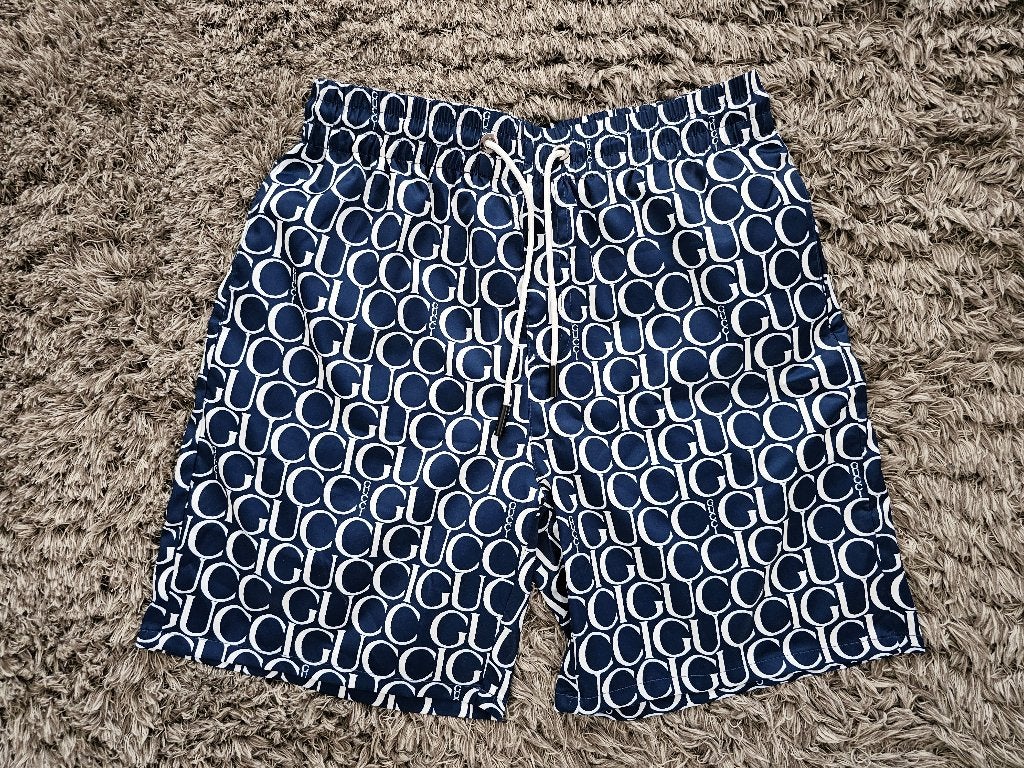 Gucci Boardshorts Blauw valt als maat M, Kleding | Heren, Badmode en Zwemkleding, Verzenden, Maat 48/50 (M), Blauw, Zwemshort