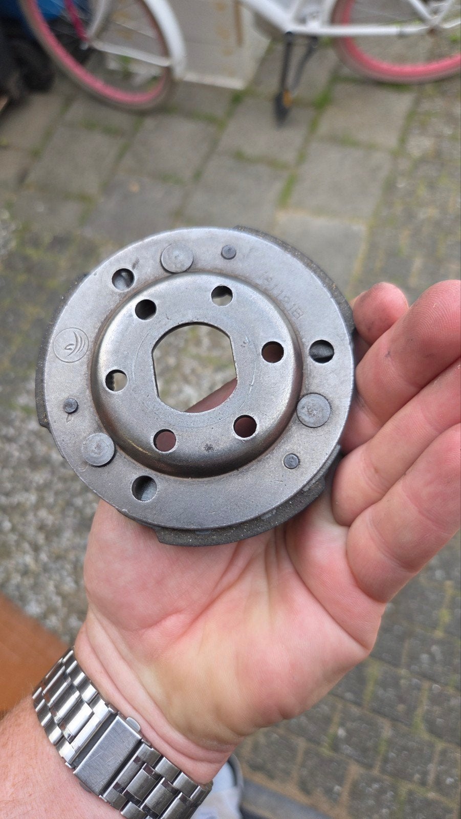 Koppeling GY6 107, Ophalen