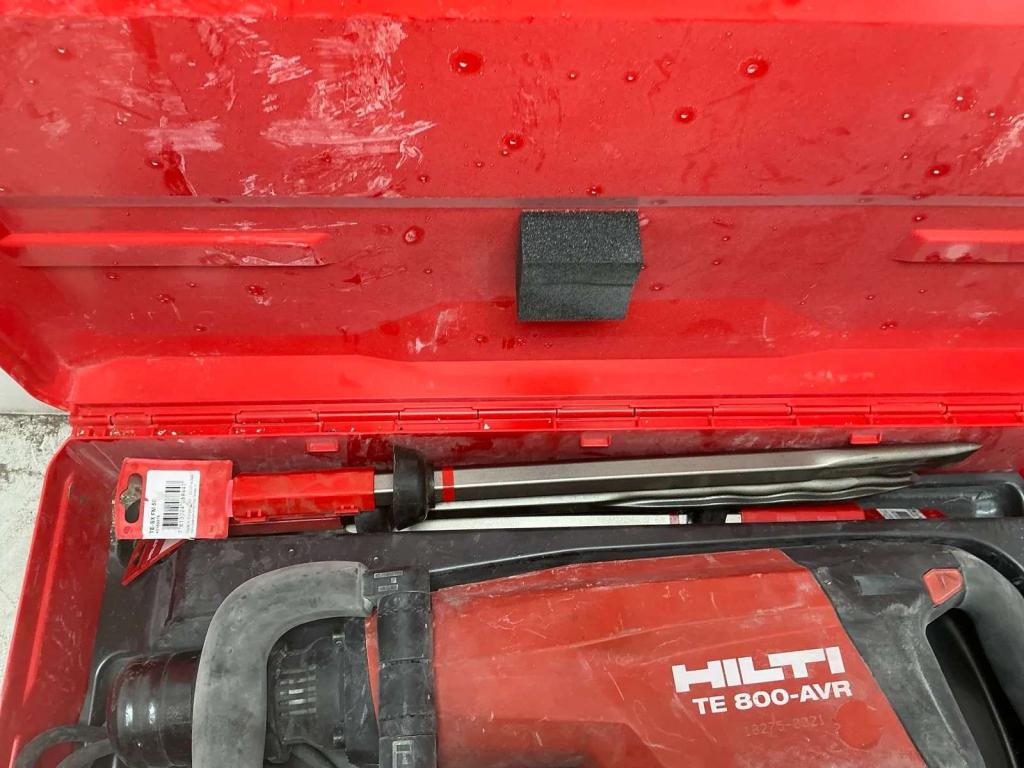 Hilti TE 800-AVR Breekhamer (2024) – 11 kg – incl. nieuwe be, Gebruikt, Boor- en/of Breekhamer, Weijman, Ochten