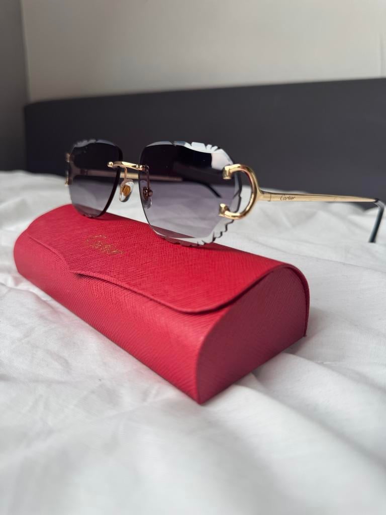 Cartier bril, Sieraden, Tassen en Uiterlijk, Zonnebrillen en Brillen | Heren, Ophalen, Zo goed als nieuw, Bril, Overige merken