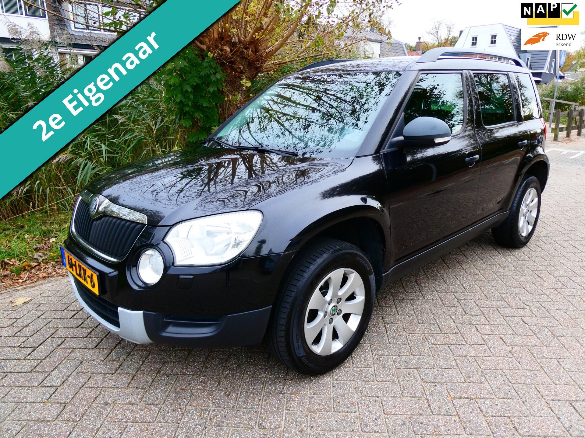 Skoda Yeti 1.2 TSI 105pk 2e eigenaar Airco Cruise Trekhaak Z, Voorwielaandrijving, Euro 5, Stof, Gebruikt