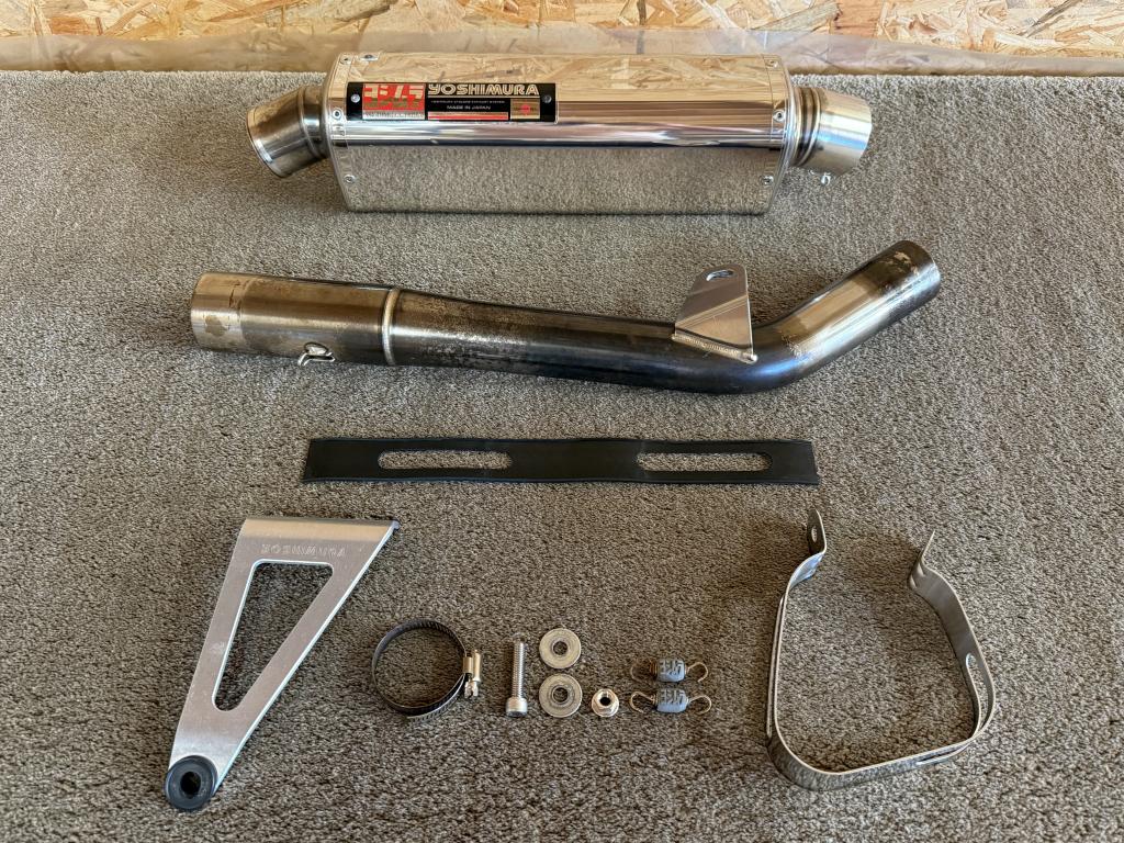 Yoshimura Tri-Oval uitlaat GSXR600 GSXR750 06-07 07 K6 K7, Motoren, Onderdelen | Suzuki, Gebruikt, Verzenden