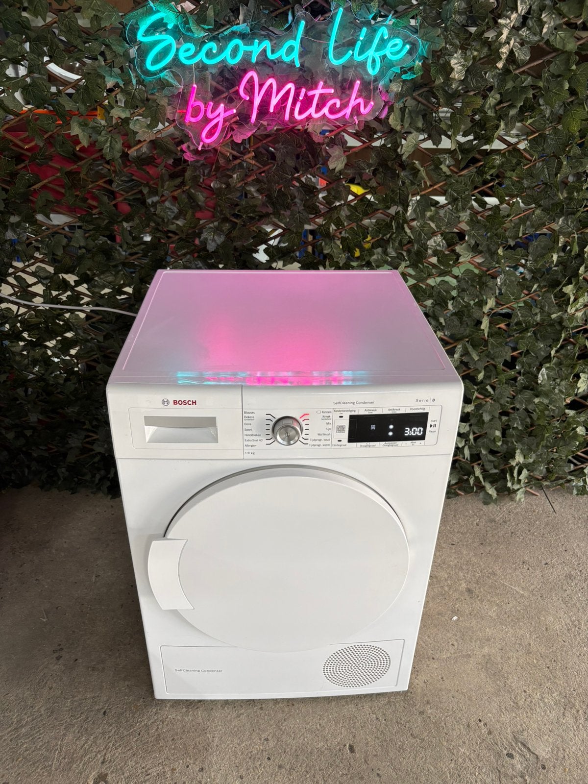 Bosch Serie 8 9kg Warmtepompdroger, Ophalen, Overige typen, 8 tot 10 kg, Refurbished