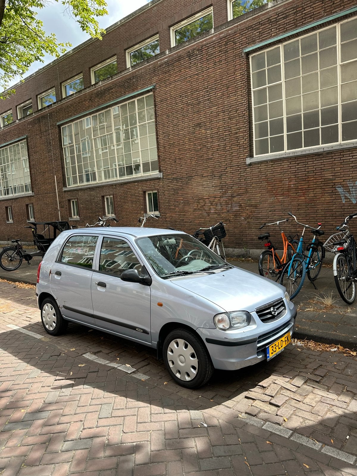 Suzuki Alto 1.1 2002 Grijs, Auto's, Suzuki, Voorwielaandrijving, 750 kg, 4 cilinders, 4 stoelen