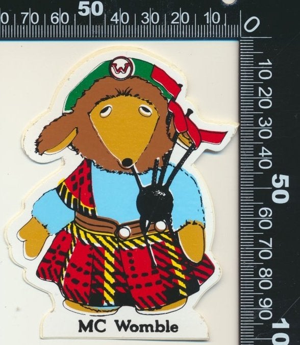 Sticker: MC Womble, Verzenden, Zo goed als nieuw, Bedrijf of Vereniging