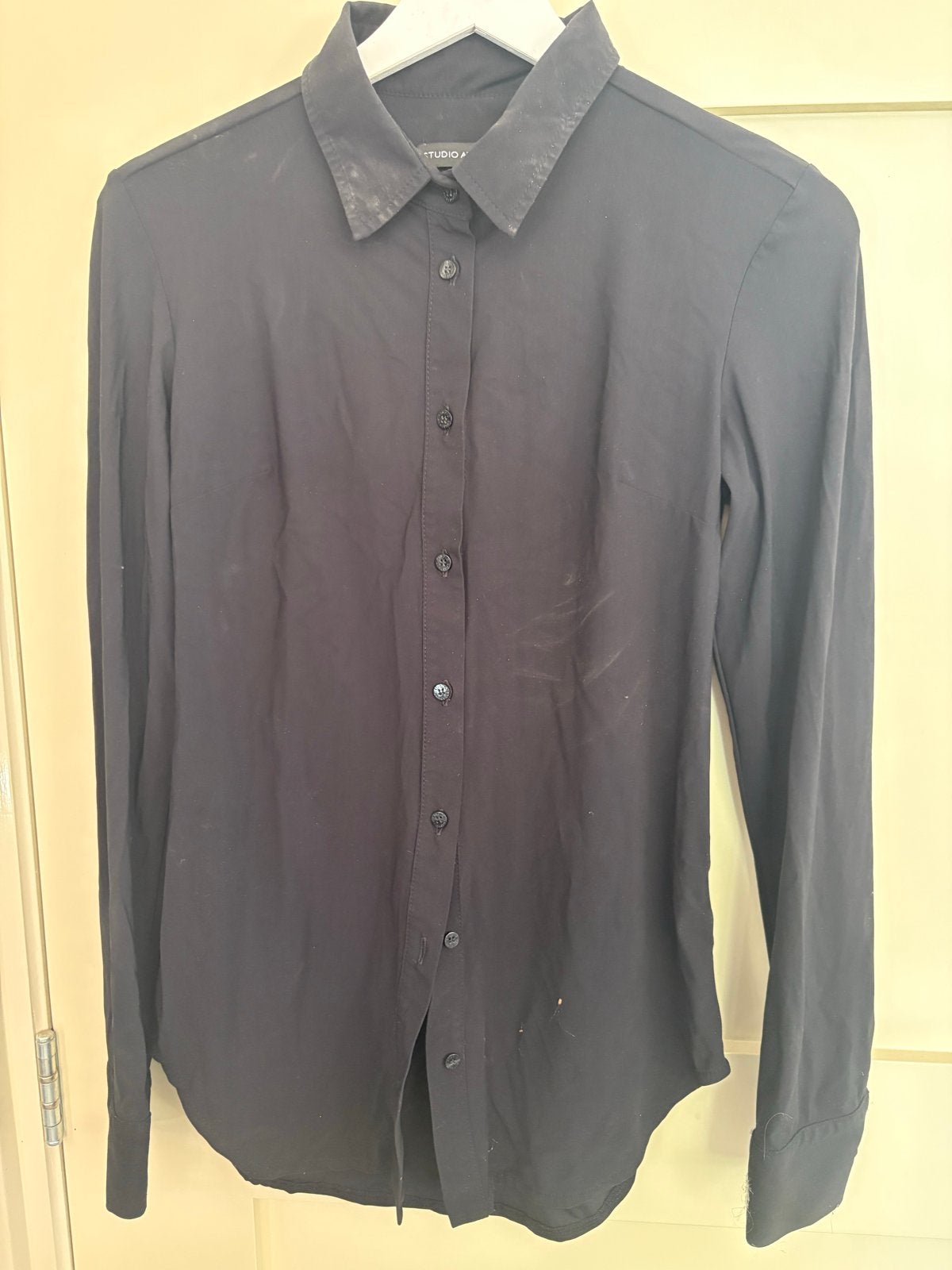 Studio Anneloes Zwarte Poppy Blouse Maat XS4ALL, Ophalen of Verzenden, Gedragen, Maat 34 (XS) of kleiner, Zwart