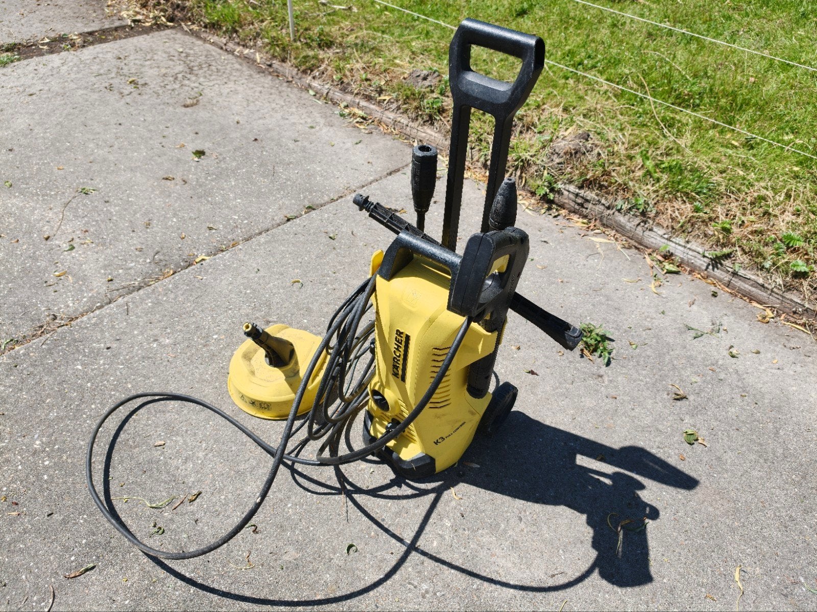 Kärcher K3 Full Control hogedrukreiniger met terrasreiniger, Ophalen of Verzenden, Gebruikt, Overige typen