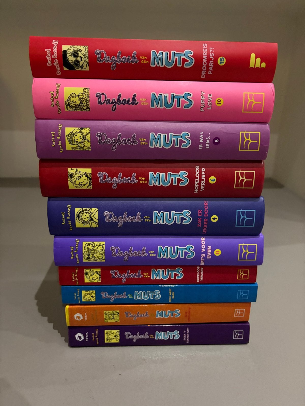 Dagboek van een Muts - 10 boeken, Ophalen, Zo goed als nieuw