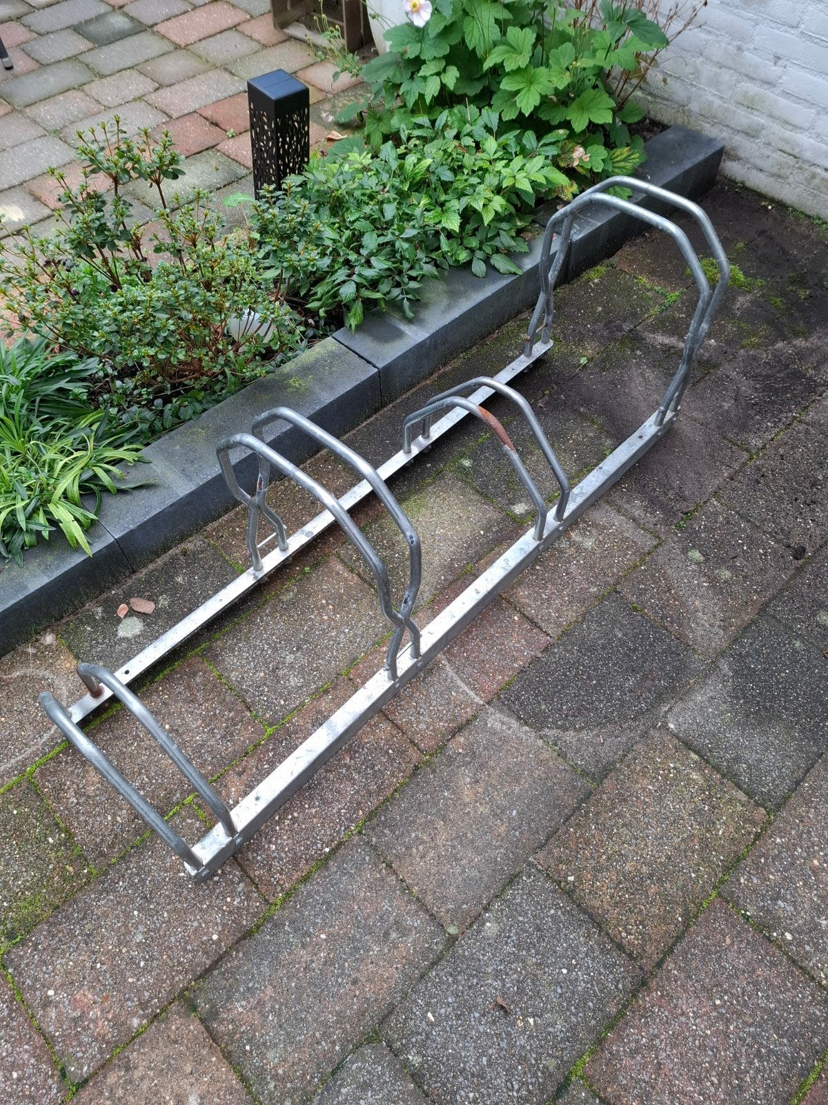 Fietsenrek voor 4 fietsen - Gebruikt, Ophalen, Gebruikt