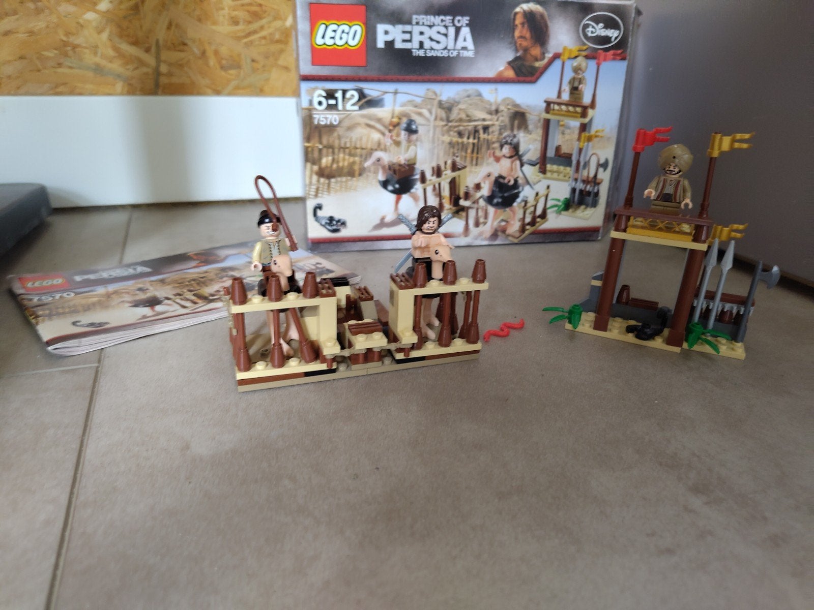 Lego Prince of Persia 7570 Struisvogelrace, Overige thema's, Lego, Ophalen of Verzenden, Zo goed als nieuw