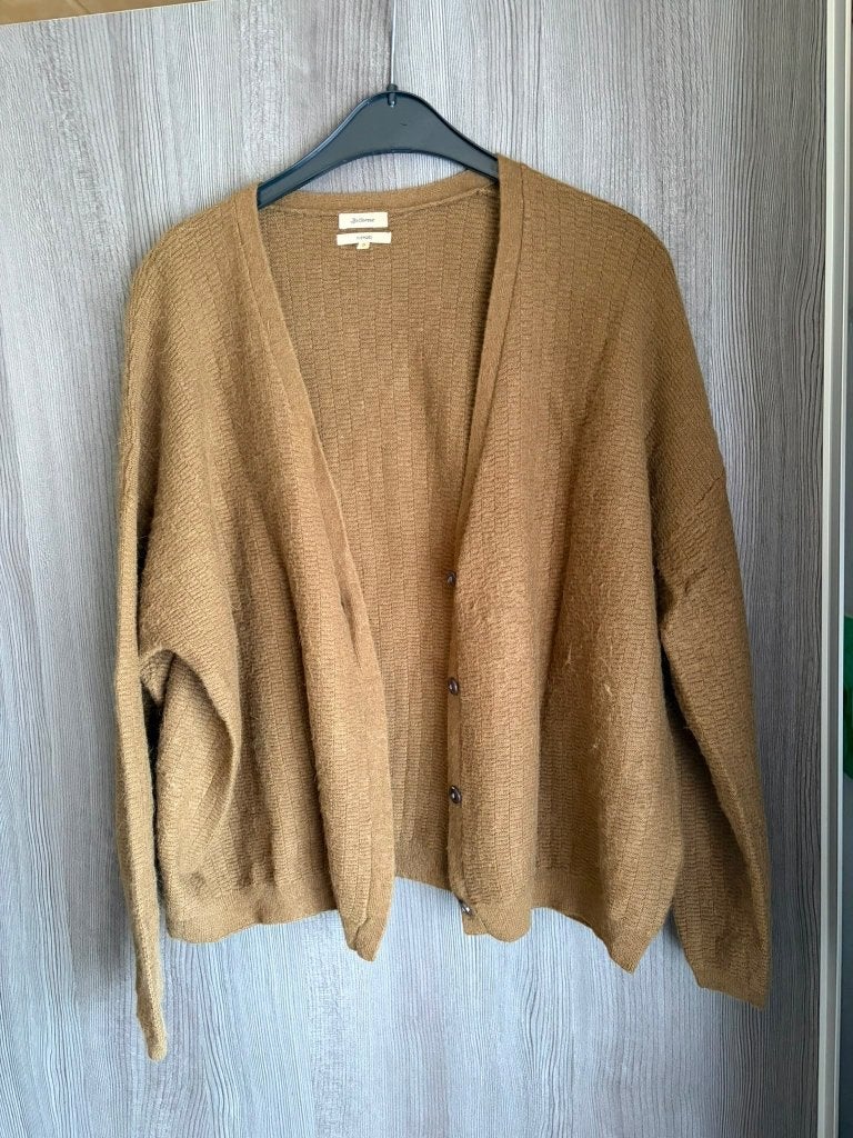 Bruin/kaki vest van Bellerose, maat M (2), Kleding | Dames, Maat 38/40 (M), Bellerose, Bruin, Ophalen of Verzenden