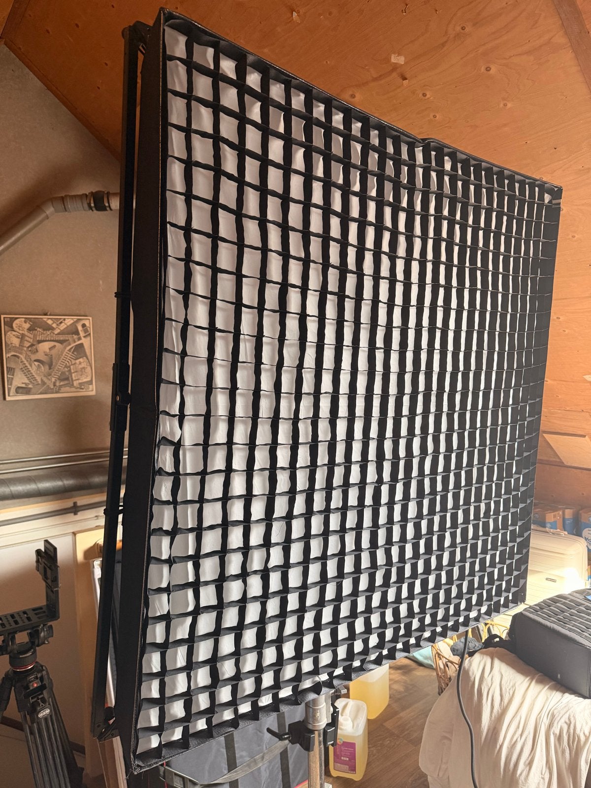 Godox Knowled F600Bi Bi-Color LED Paneel Licht, Ophalen, Zo goed als nieuw