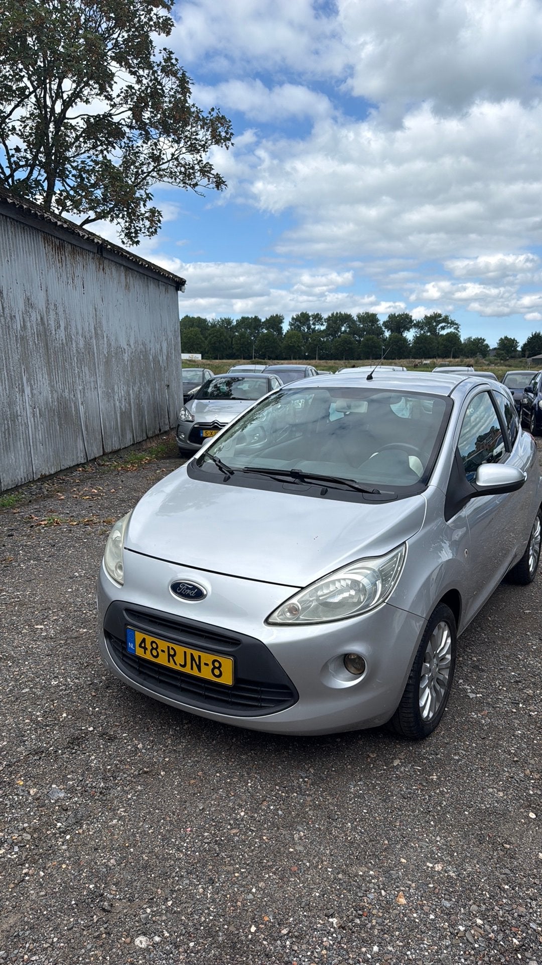 Ford Ka 1.2 69pk 2011 Grijs, Auto's, Ford, Voorwielaandrijving, 1242 cc, 4 cilinders, 4 stoelen