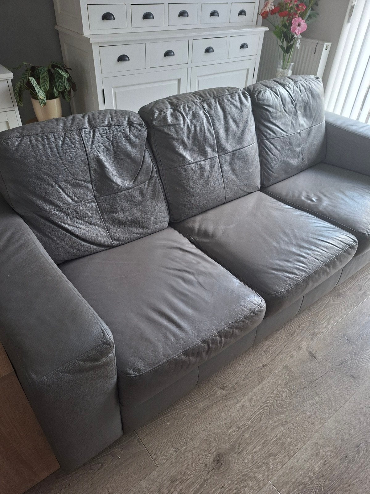 3 zitsbank, Huis en Inrichting, Ophalen, Kunststof, Gebruikt, Driepersoons