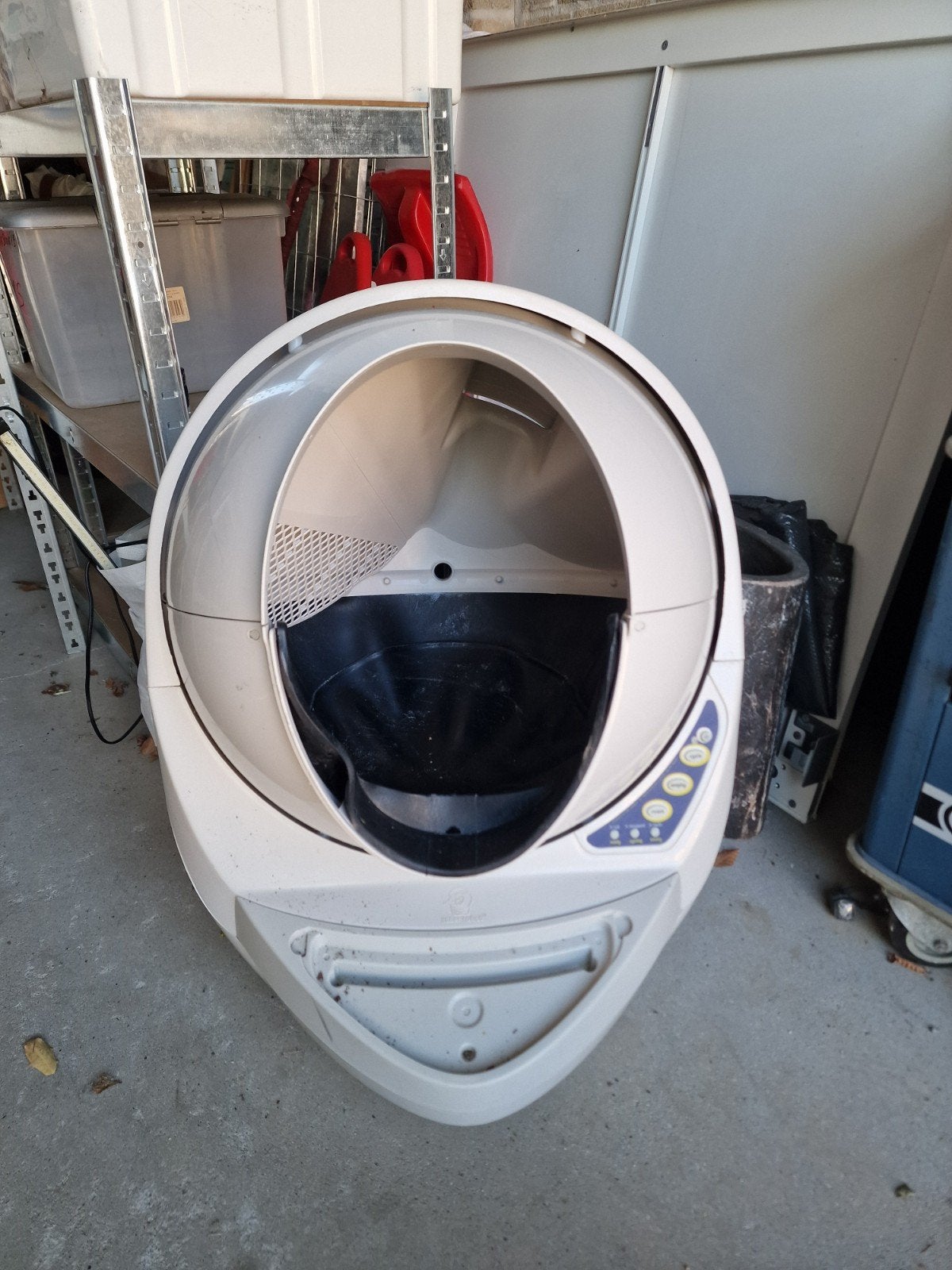 2x Litter Robot 3 opknappers, Ophalen, Zelfreinigend, Gebruikt, Open