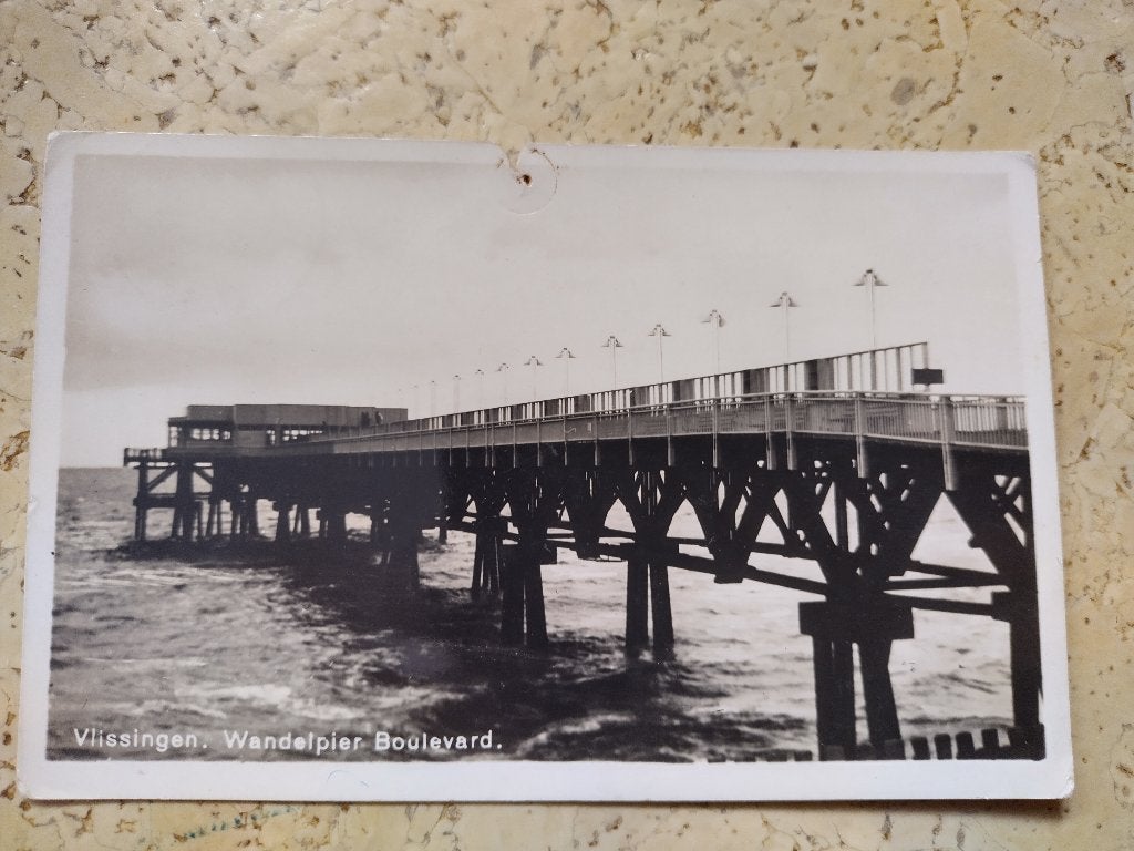 Ansicht Vlissingen, Ophalen of Verzenden, 1920 tot 1940, Gelopen, Zeeland