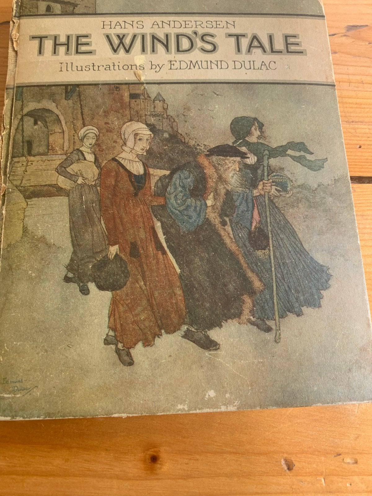 Hans Andersen: The Wind's Tale - Geïllustreerd door Edmund D, Ophalen of Verzenden, Gelezen