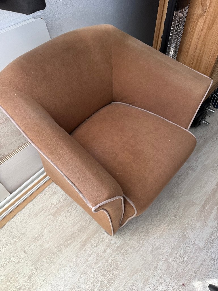 Fauteuils, Ophalen, Gebruikt, Twee, Bruin
